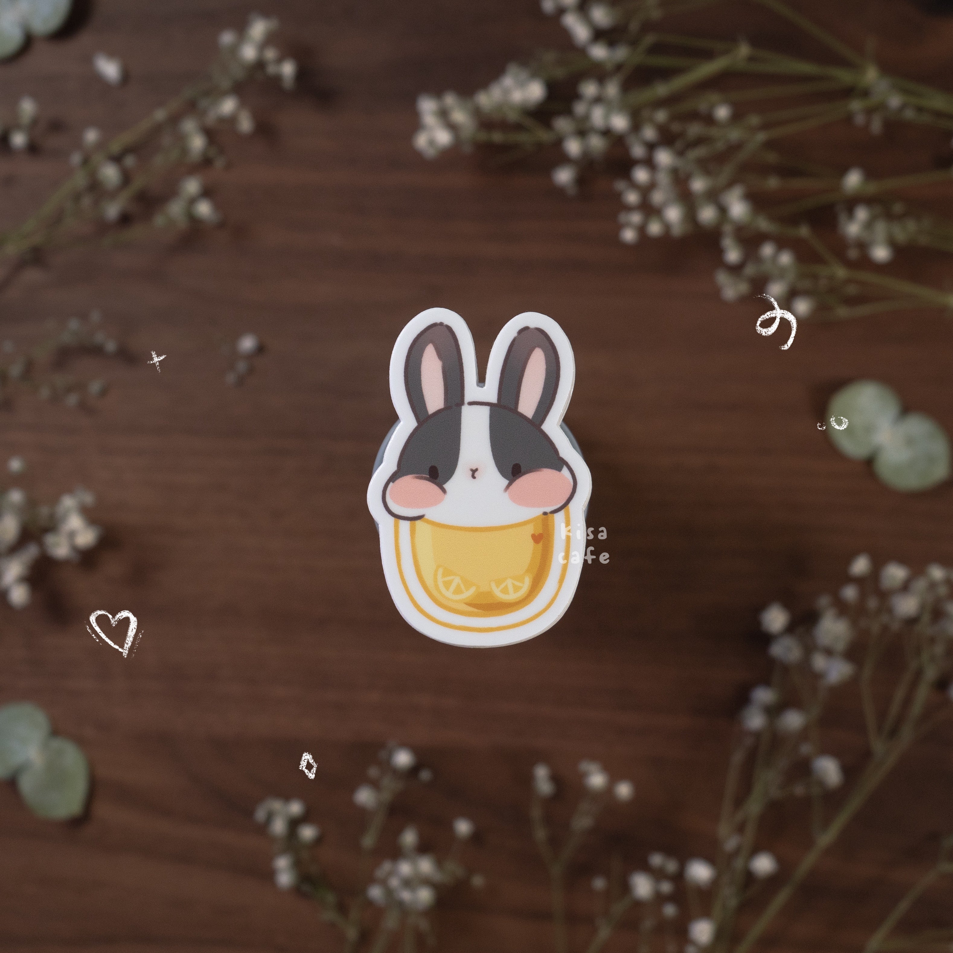 Boba Cafe: Dutch Bunny Sticker