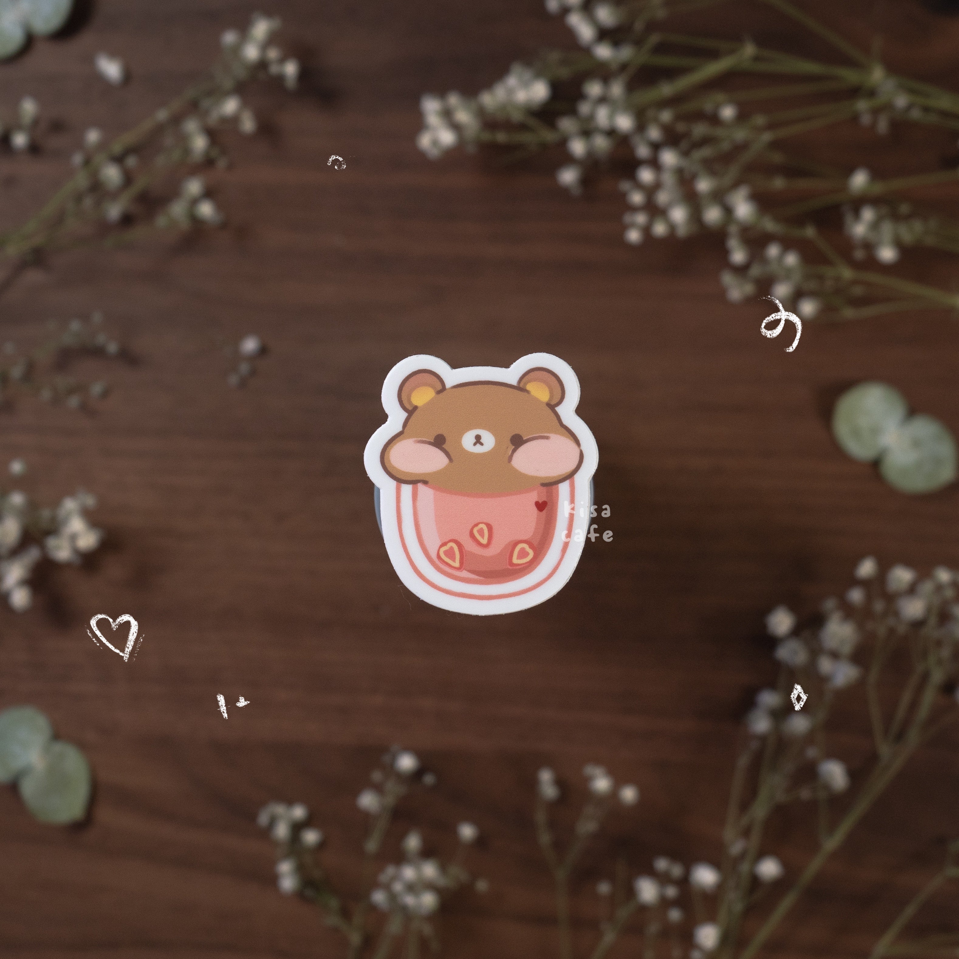 Boba Cafe: Rilakkuma Sticker