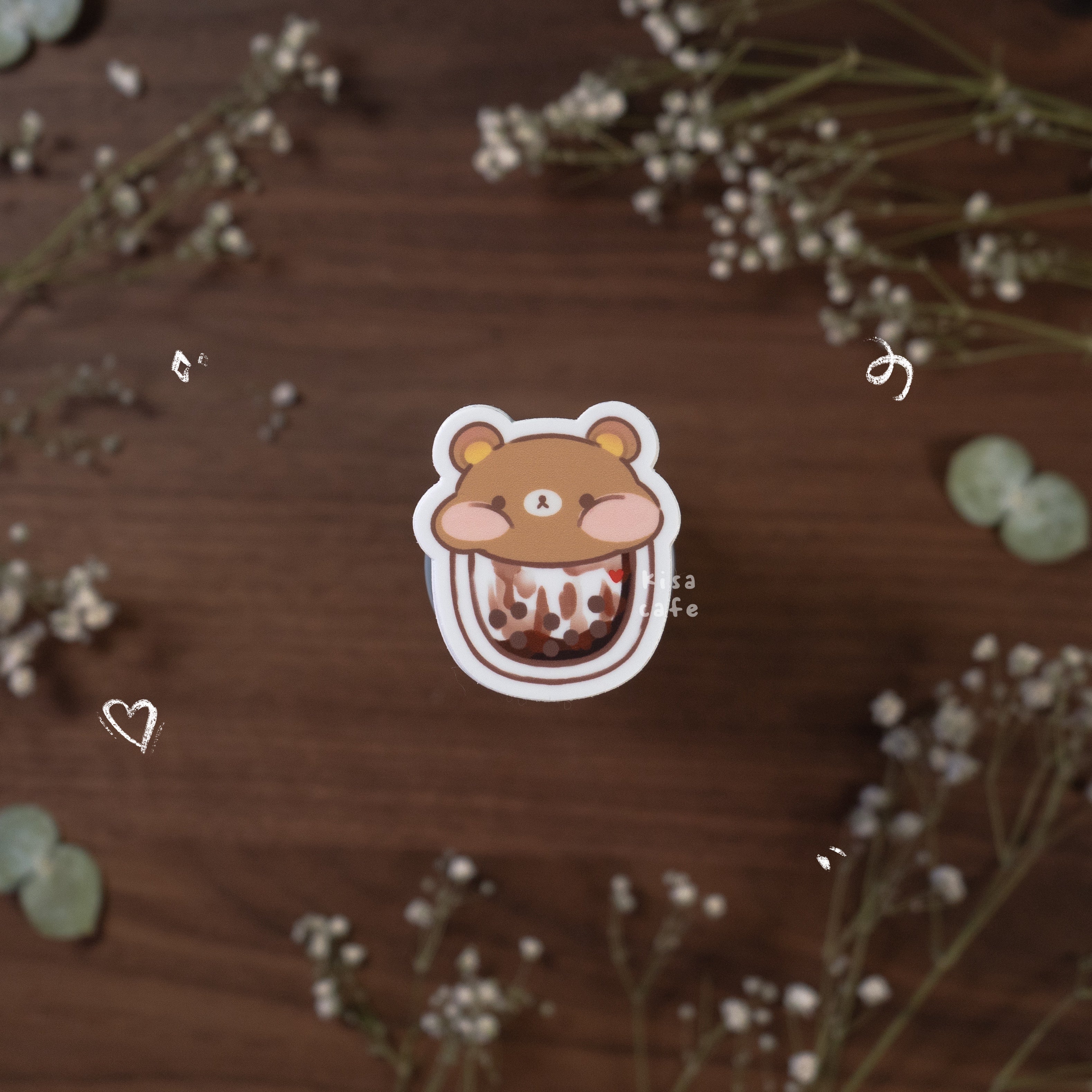 Boba Cafe: Rilakkuma Sticker