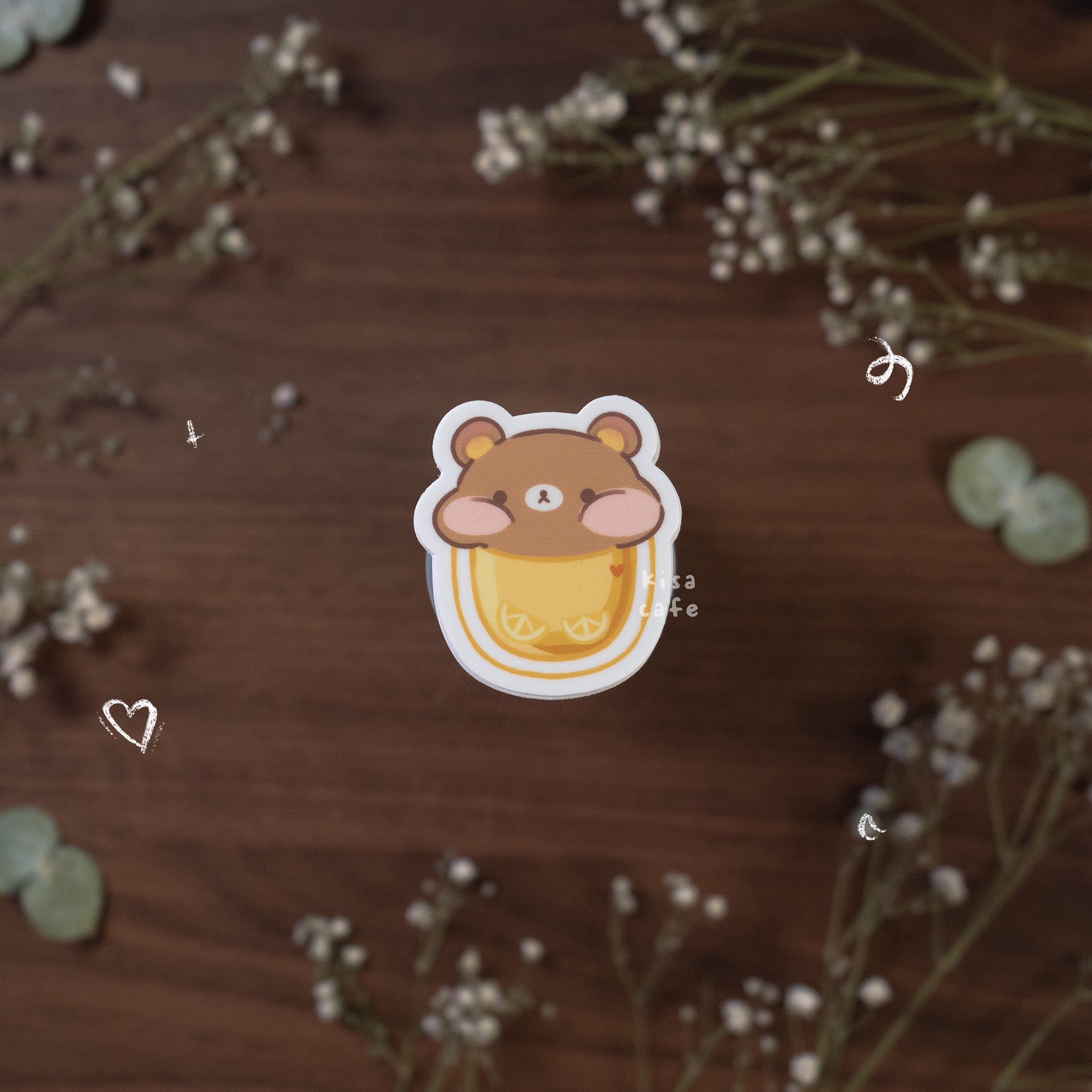 Boba Cafe: Rilakkuma Sticker