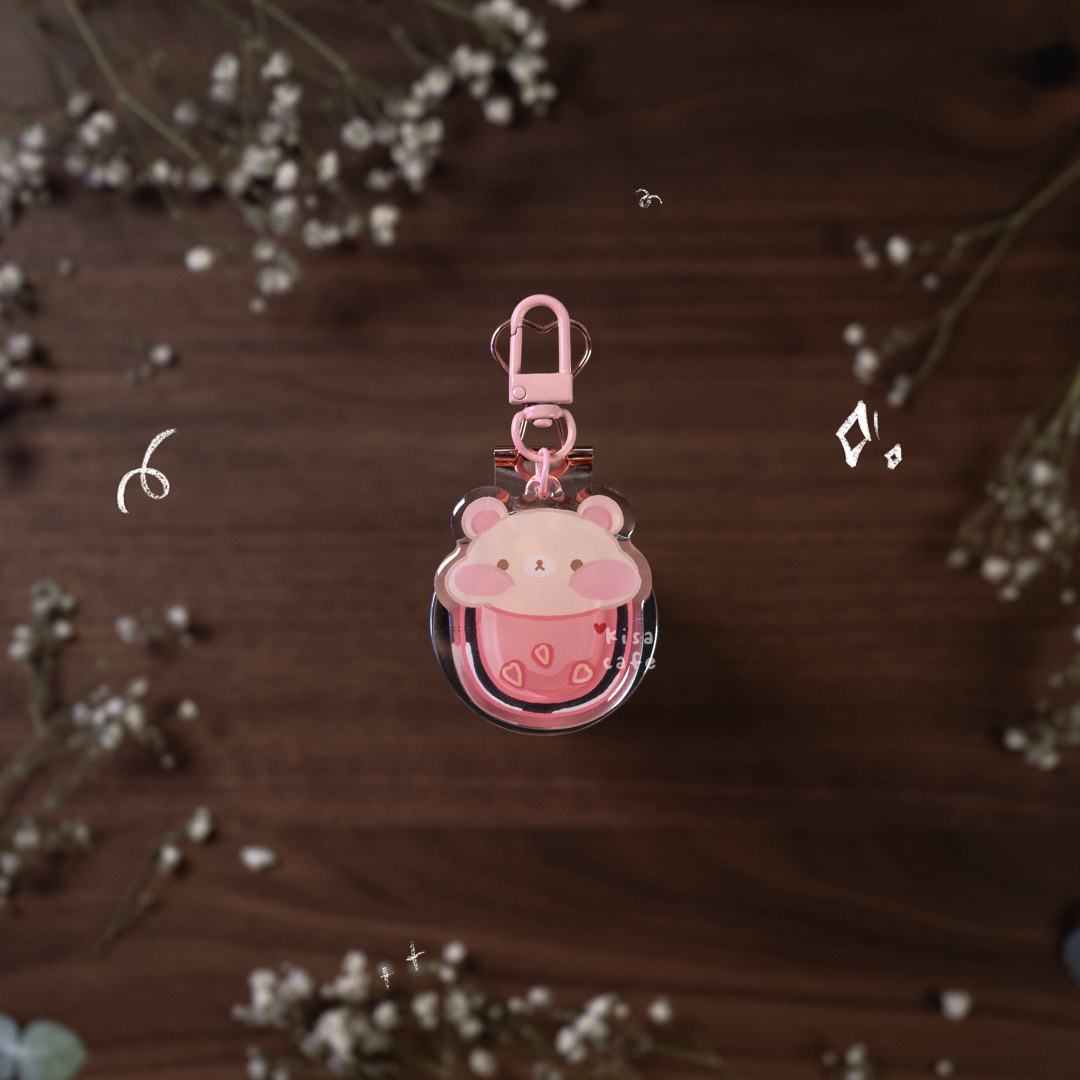 Boba Cafe: Korilakkuma Keychain