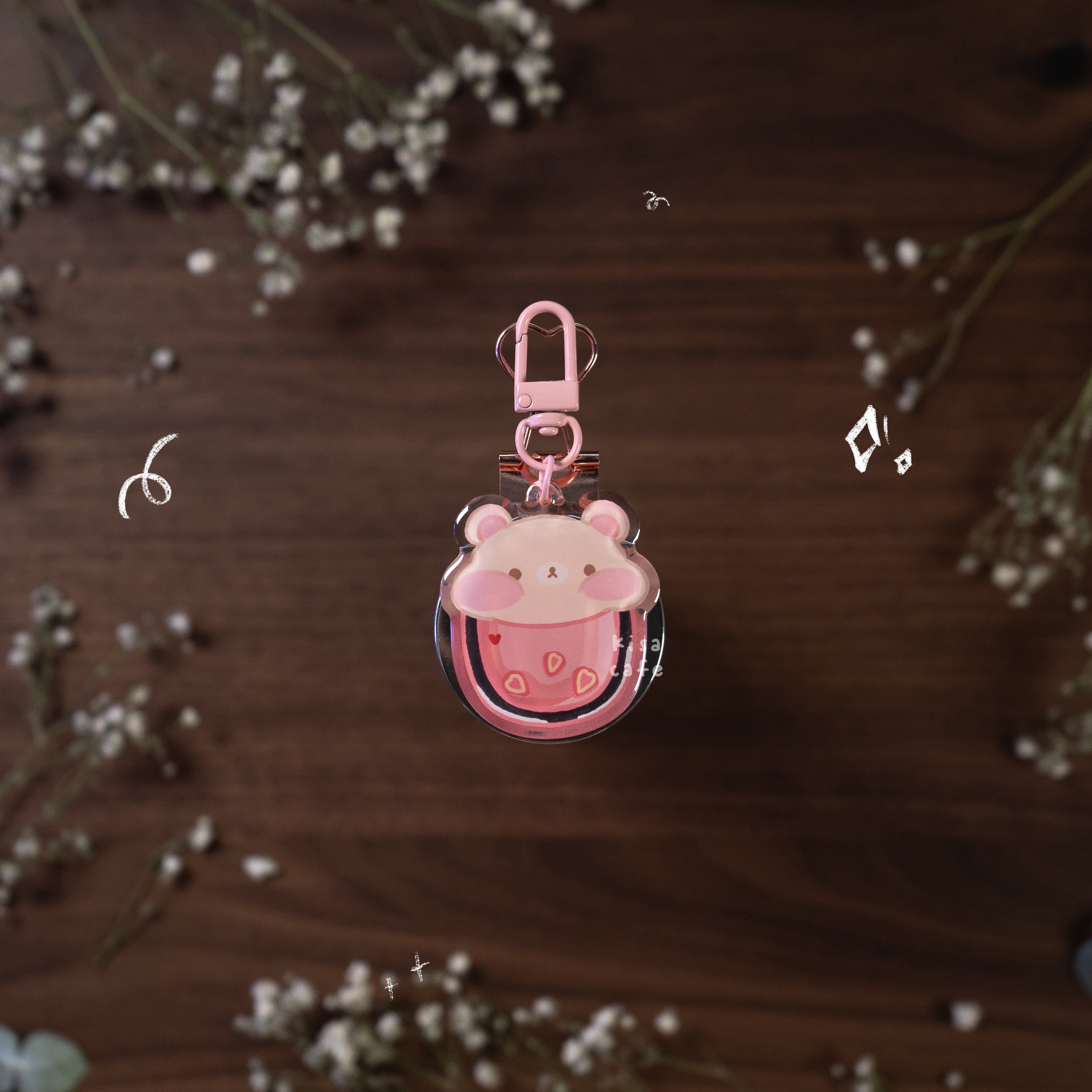 Boba Cafe: Korilakkuma Keychain