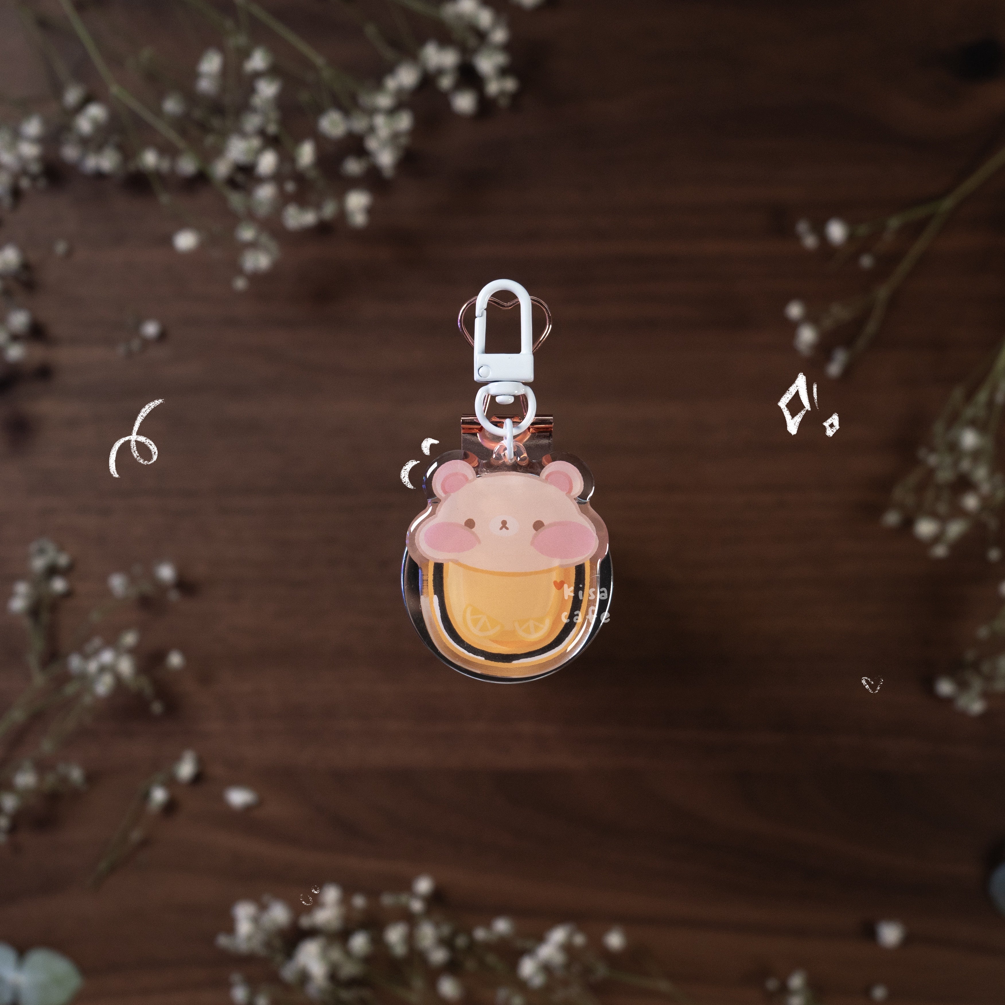 Boba Cafe: Korilakkuma Keychain