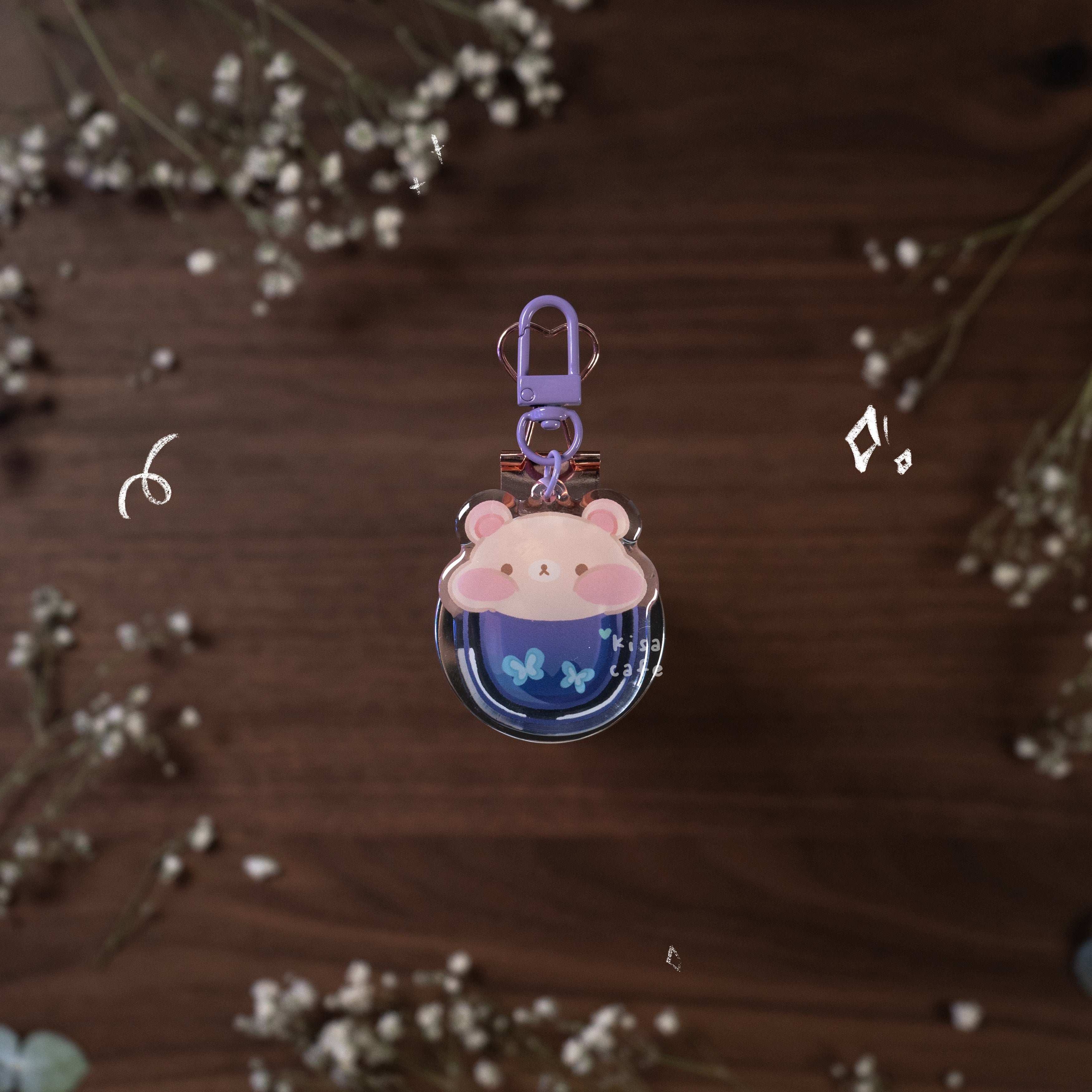 Boba Cafe: Korilakkuma Keychain