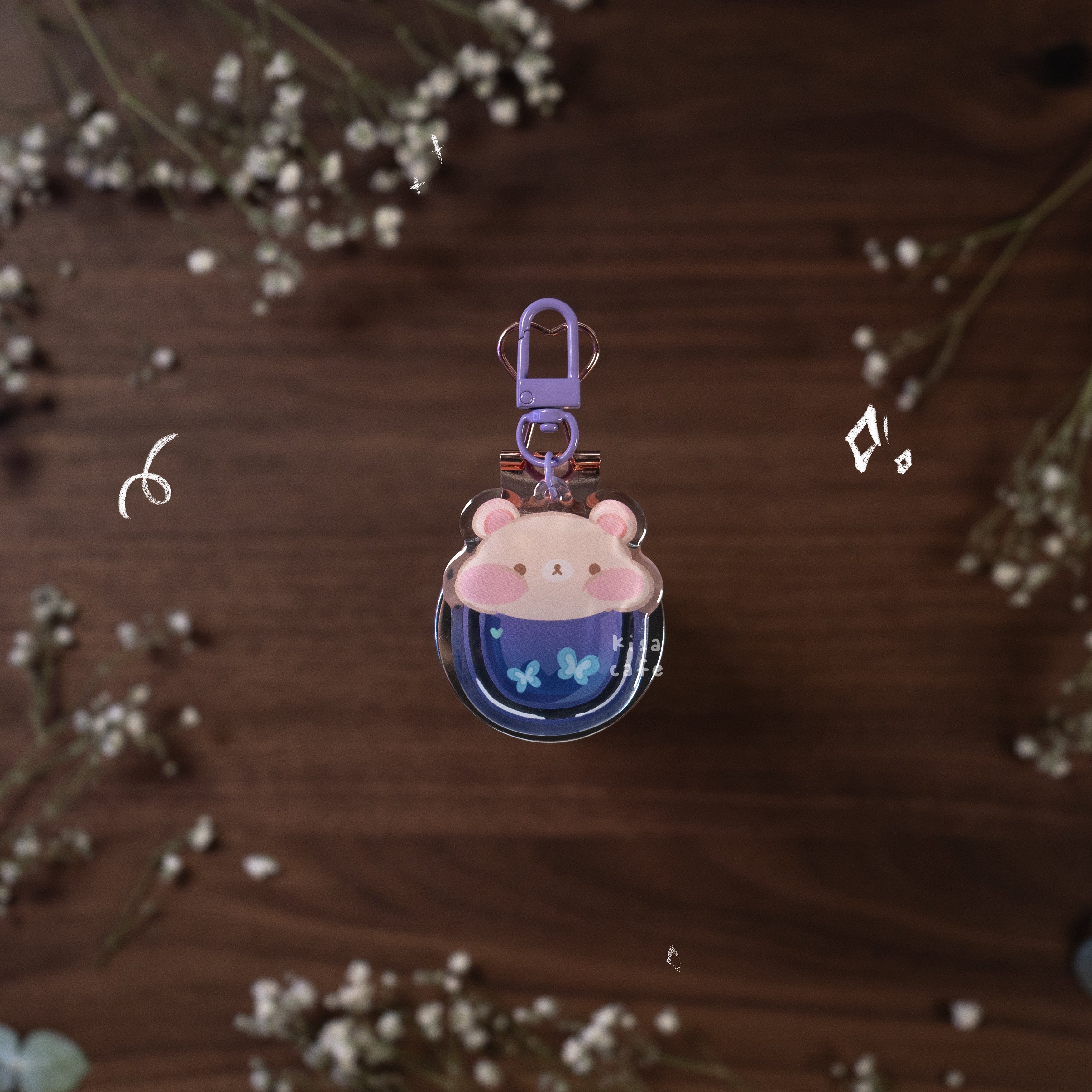 Boba Cafe: Korilakkuma Keychain